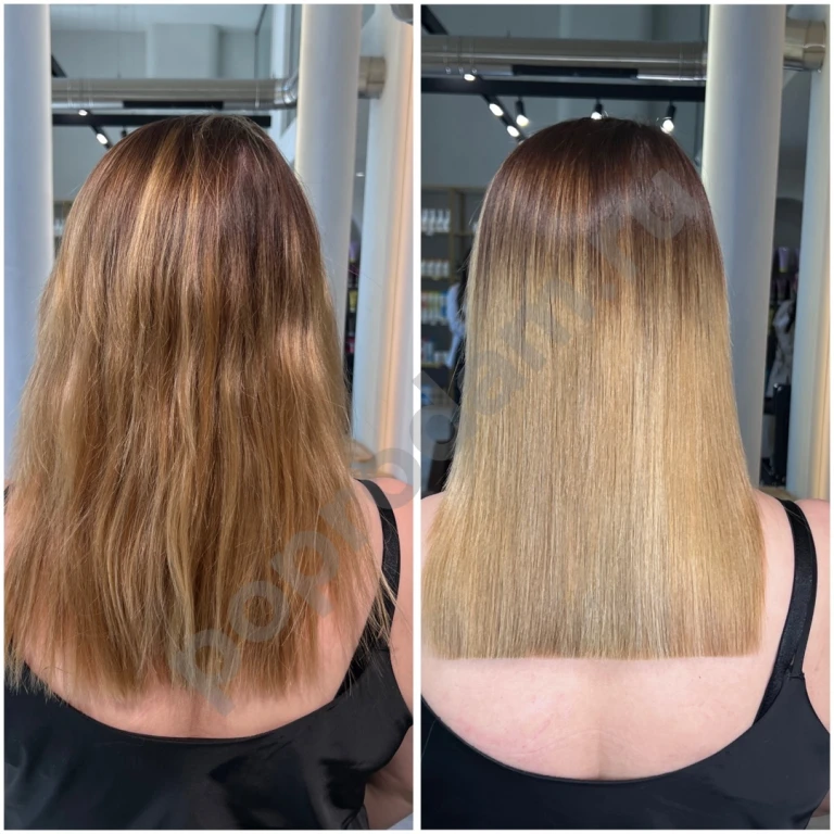 Реконструкция волос Кератин, ботокс, нанопластика