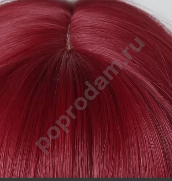 Парик рубиновый новый