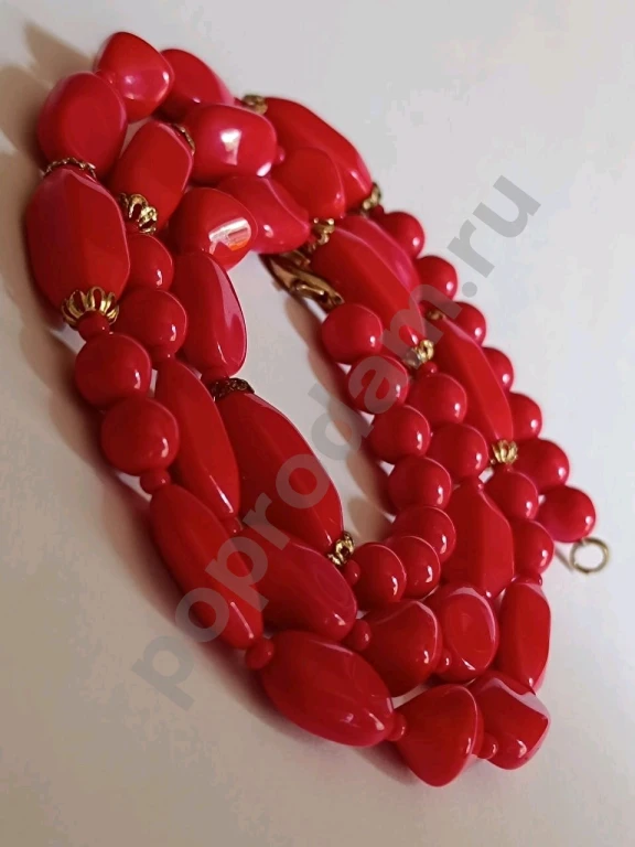 Бусы. Чехия. Jablonex. Винтаж. Стекло. Родная сборка.