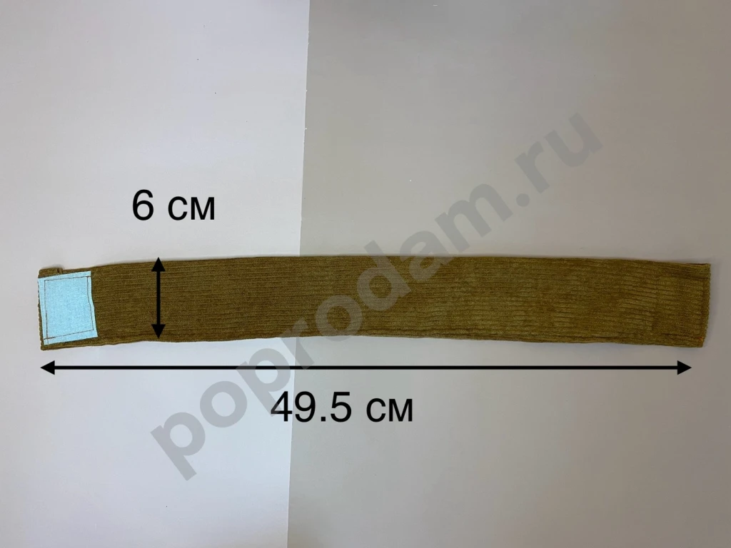 Декоративная наволочка бант вельветовая 30х50