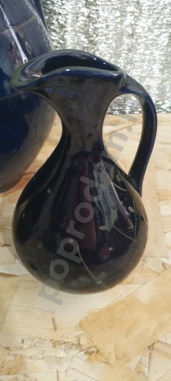 Старинный грузинский набор для вина фарфоровый