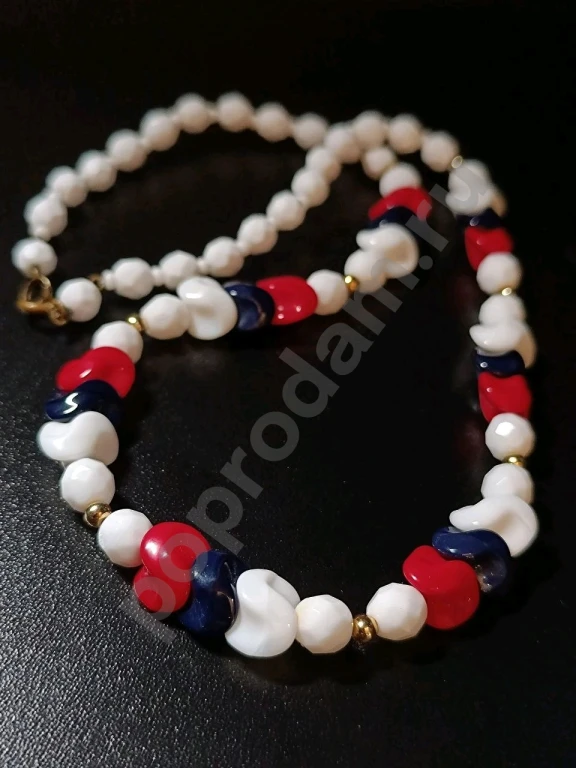 Бусы. Чехия. Jablonex. Винтаж. Стекло.