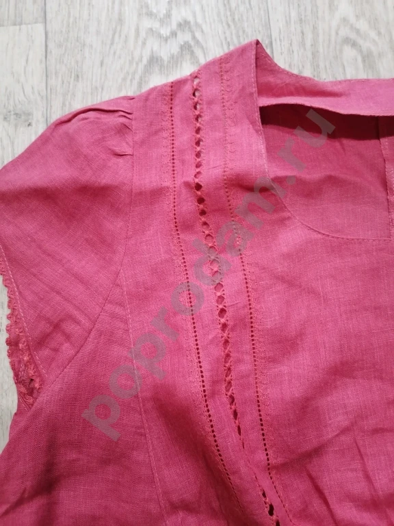 Льняное платье