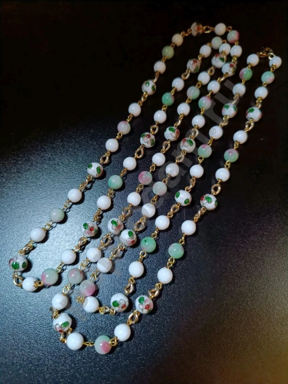 Длинные Бусы Цепочка 1метр 40см. Клуазоне. Italia Independent.