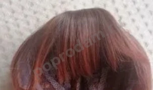 Парик рыжий каре новый