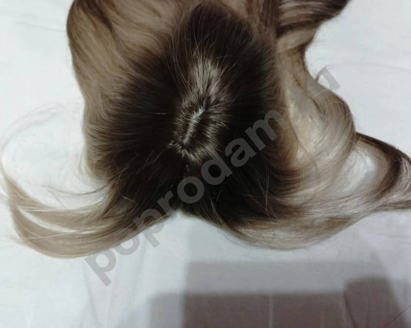 Парик прямой блонд новый