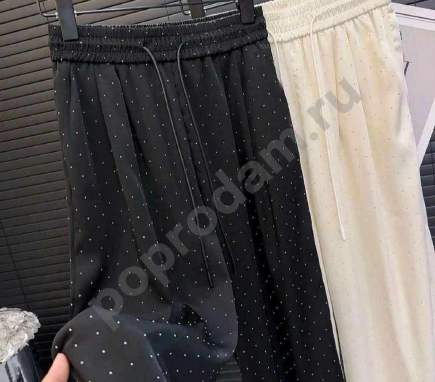 Женские штаны со стразвми