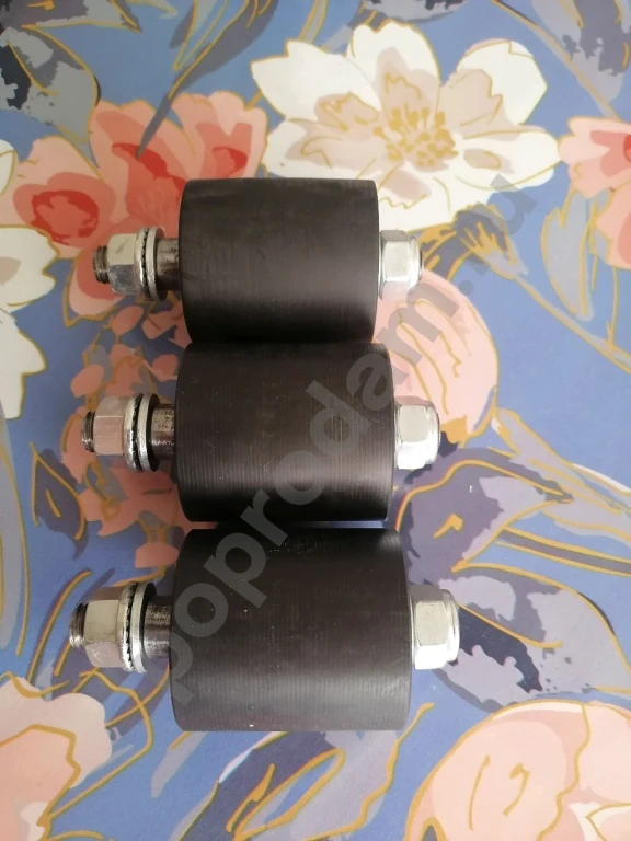 Ролики для гриндера с подшипниками и осями D40, L54.