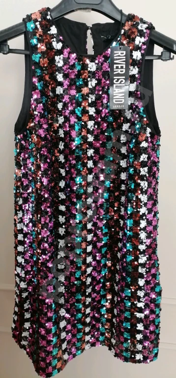 Платье с пойетками