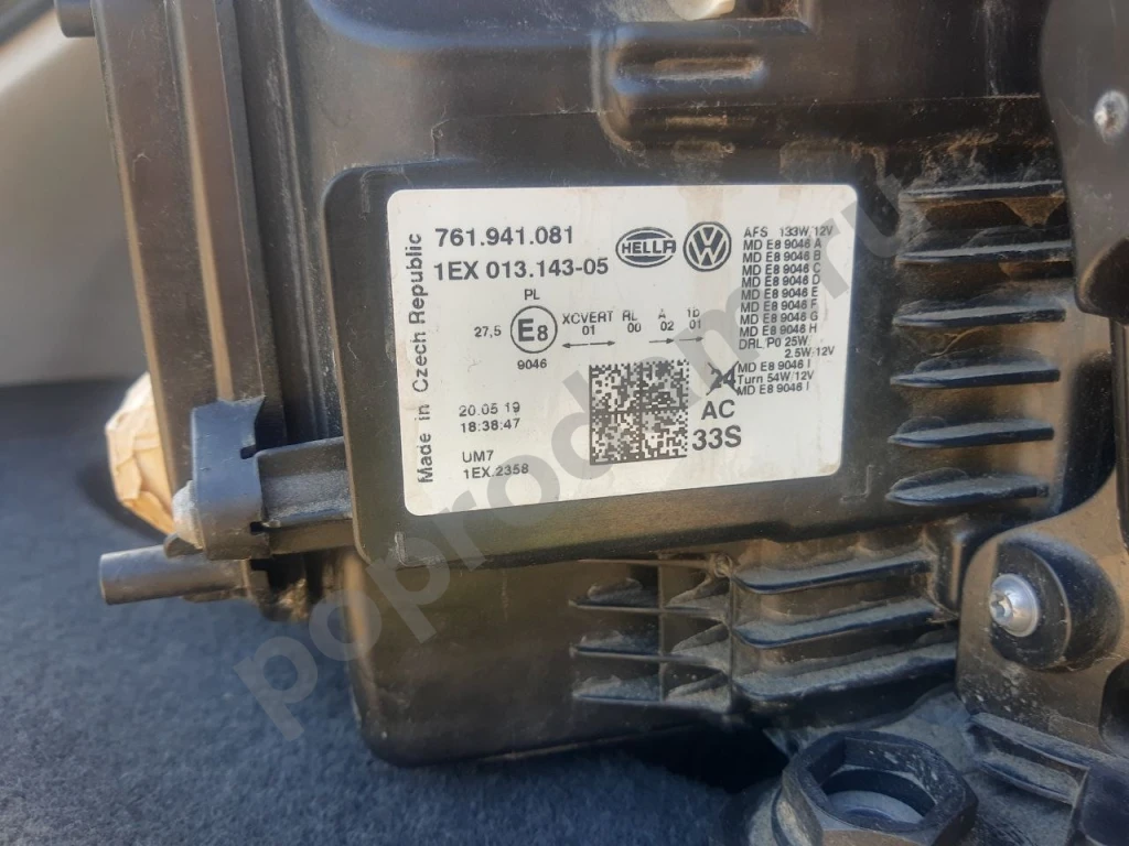 Фара на volkswagen touareg 3 левая