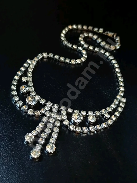 Колье. Чехия. Jablonex. Винтаж. Стекло.