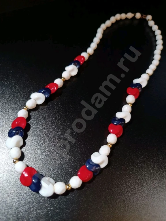 Бусы. Чехия. Jablonex. Винтаж. Стекло.