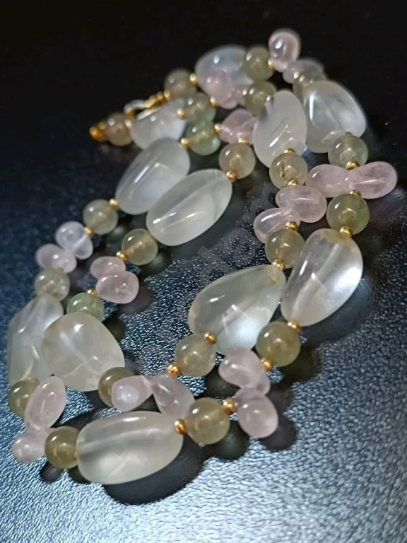 Бусы. Italia EcoMix. Натуральный камень.