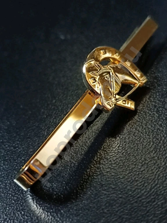 Комплект. Запонки и зажим. Tresor Paris. Оригинал. Винтаж 1950-е.