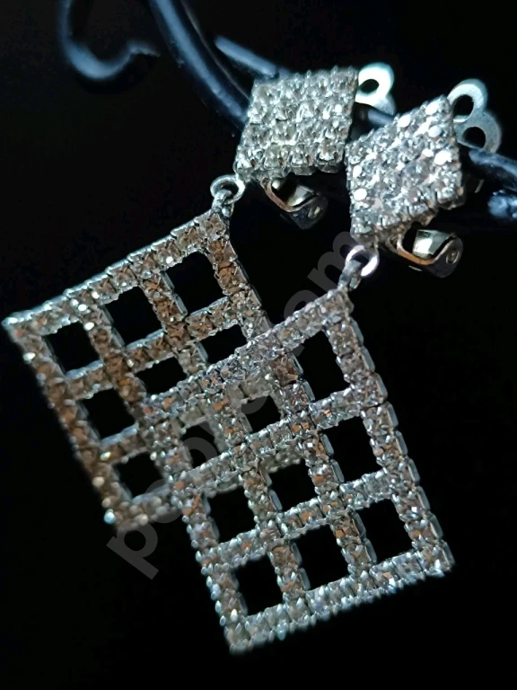 Крупные Клипсы. Стекло.