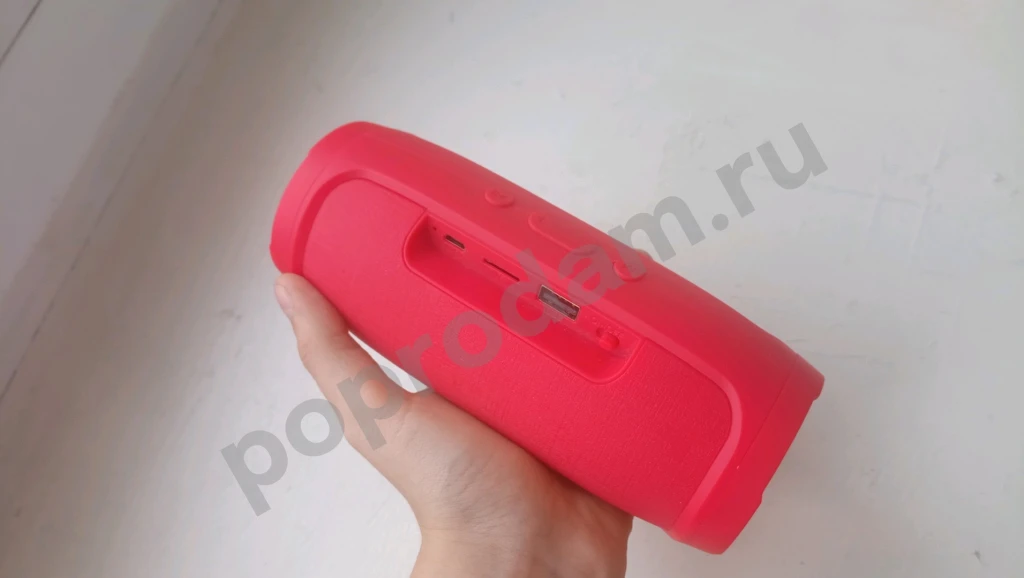 Колонка. ПОРТАТИВНАЯ КОЛОНКА CHARGE 4. Цвет S1. Красный.