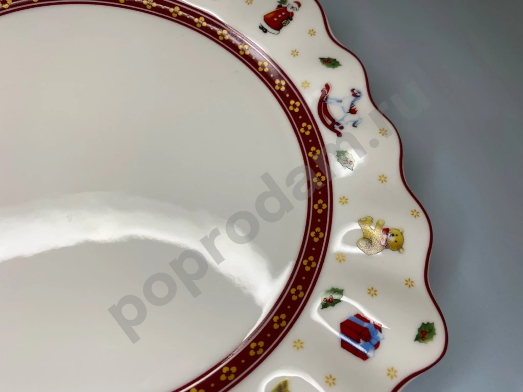Новогодняя тарелка Lenardi