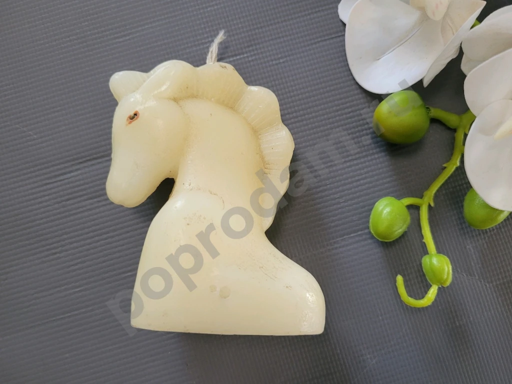 Свеча винтажная Конь ссср