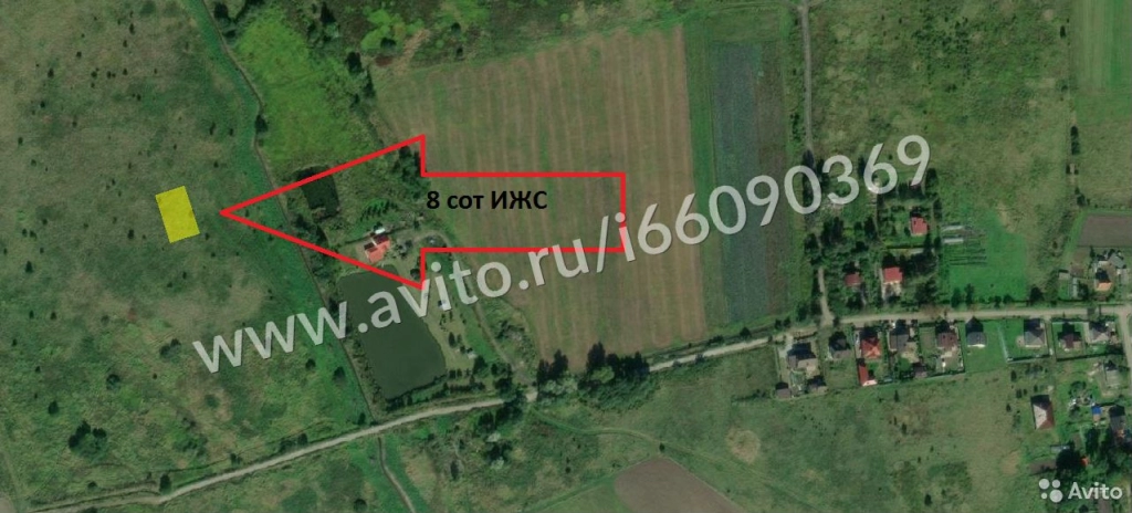 Участок 8 сот. (ИЖС)