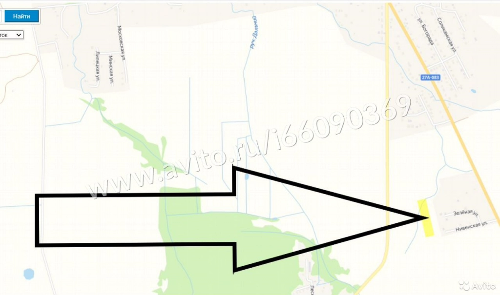 Участок 1.02 га (ИЖС)