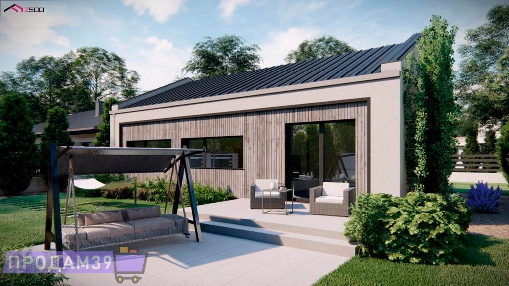 Дом 85 м² на участке 6 сот., Поселений (ИЖС)