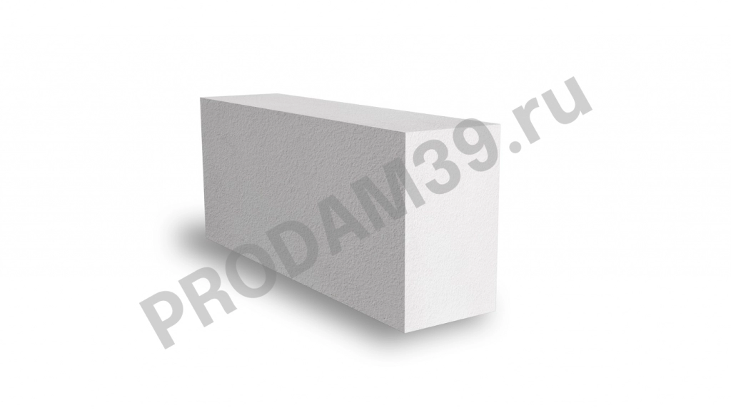 Газосиликатный блок AeroBlock перегородочный D500, 150х250х600