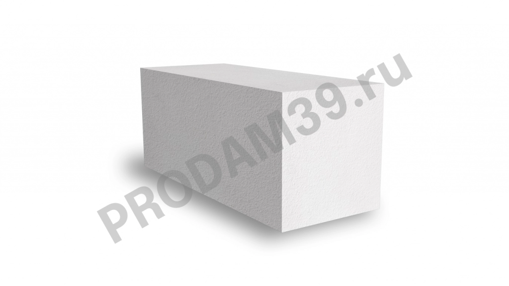 Газосиликатный блок AeroBlock стеновой D500, 200х250х601