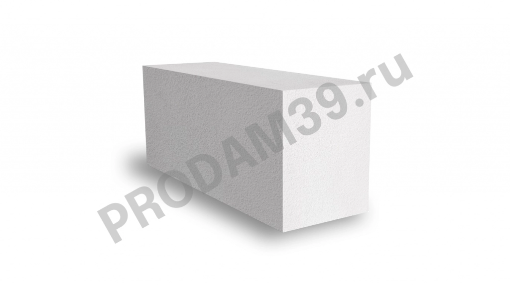Газосиликатный блок AeroBlock стеновой D500, 240х250х600