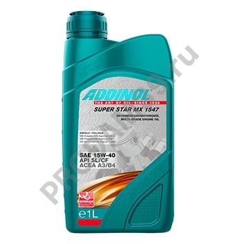 Моторное масло 15W-40, ADDINOL Super Star MX 1547, 1л