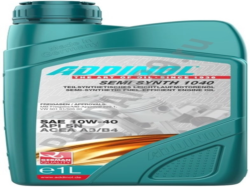 Моторное масло ADDINOL Semi Synth 1040,1л
