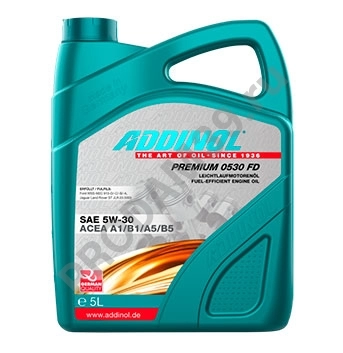 Моторное масло 5W-30, ADDINOL Premium 0530 FD, 5 л