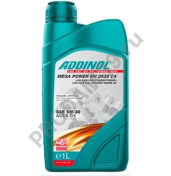 Моторное масло 5W-30, ADDINOL Mega Power MV 0538 С4, 1л