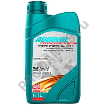 Моторное масло 5W-30, ADDINOL Super Power MV 0537, 1л