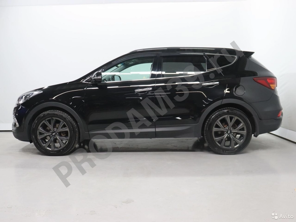 Hyundai Santa Fe 2.2 AT, 2016, 129050 км