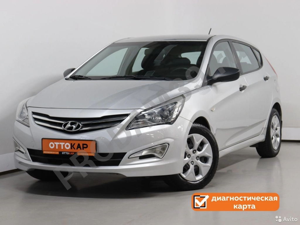 Hyundai Solaris 1.4 МТ, 2015, 102550 км