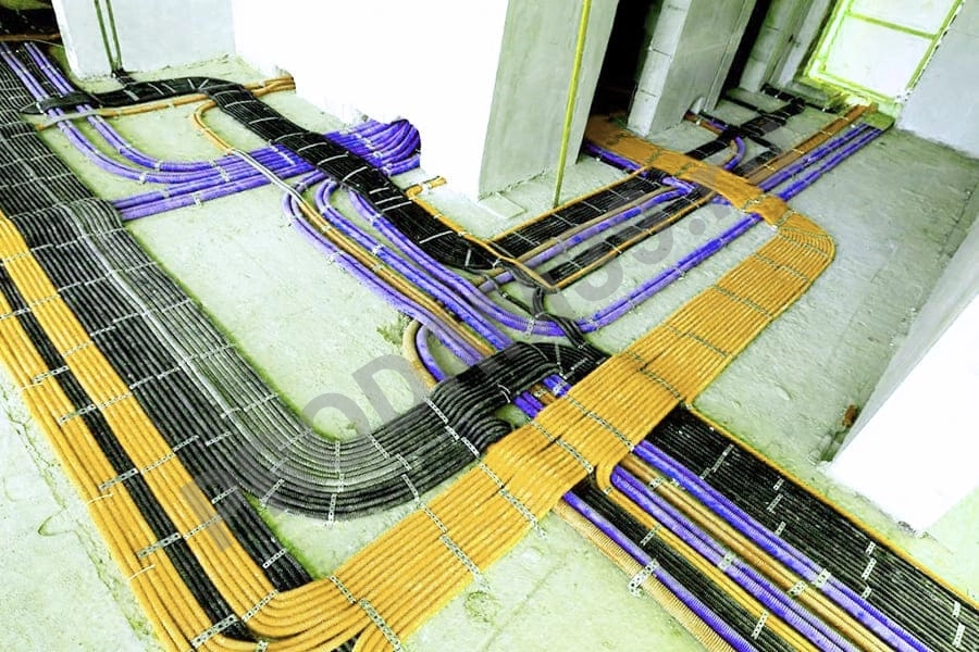 Монтаж электропроводки