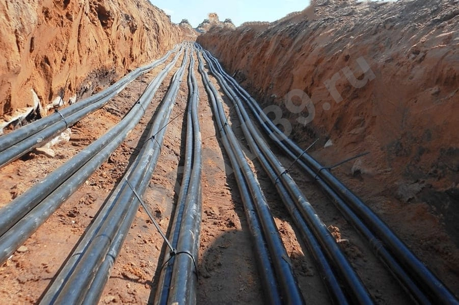 Прокладка кабеля в земле