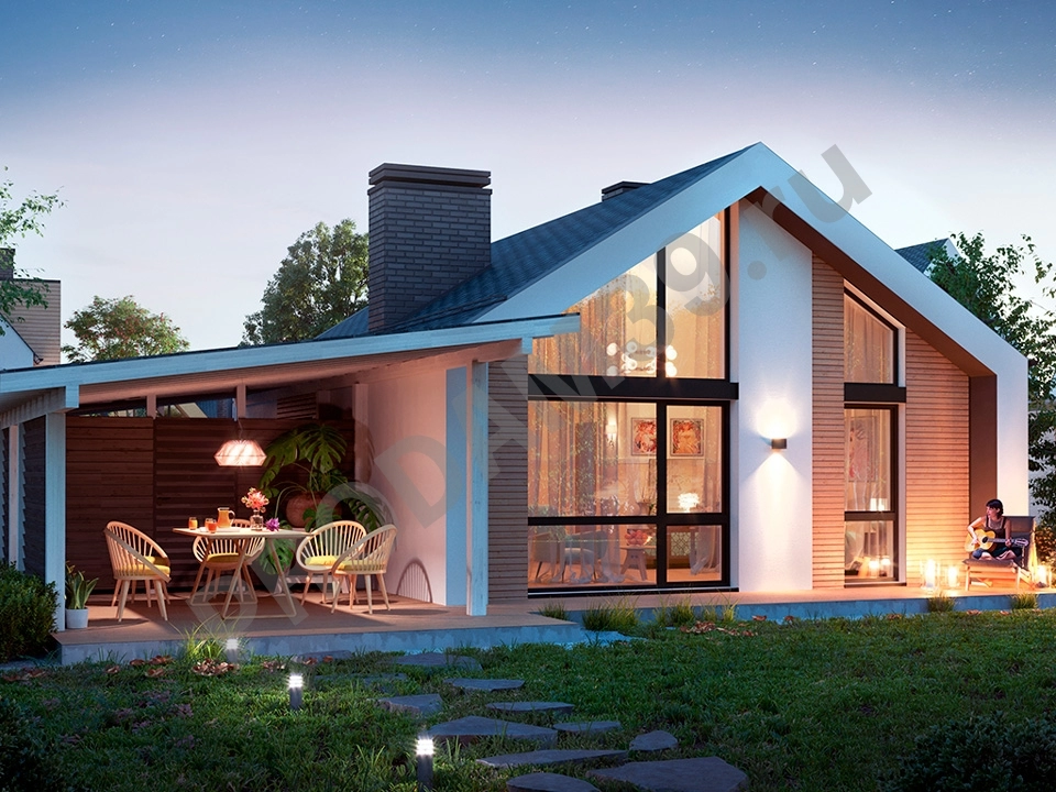 Коттедж, 57.31 м², Поселений (ИЖС), 6 сот