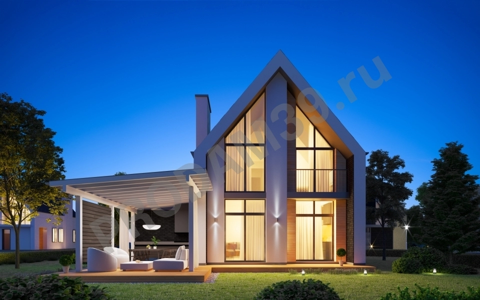 Коттедж, 111 м², Поселений (ИЖС), 6 сот