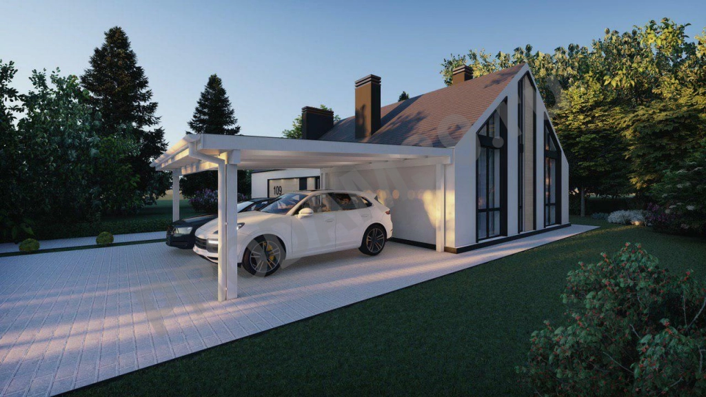 Коттедж, 121.5 м², Поселений (ИЖС), 6 сот