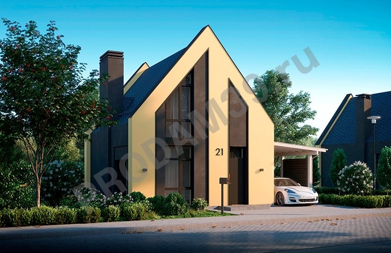 Коттедж, 188 м², Поселений (ИЖС), 6 сот