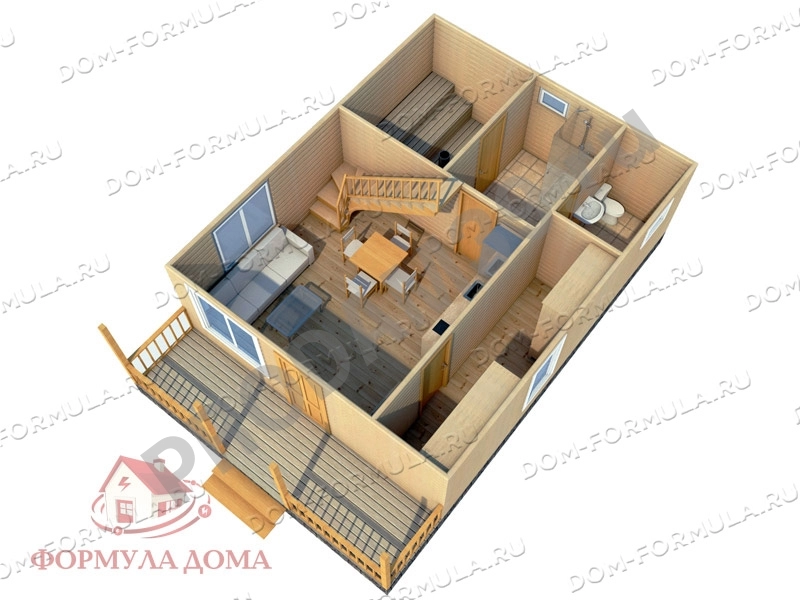 Дом, 94.5 м², Поселений (ИЖС), 6 сот