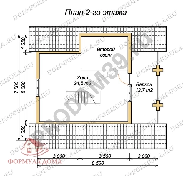 Дом, 92.5 м², Поселений (ИЖС), 6 сот