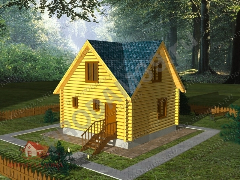 Дом, 54.6 м², Поселений (ИЖС), 6 сот