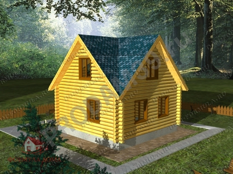 Дом, 54.6 м², Поселений (ИЖС), 6 сот