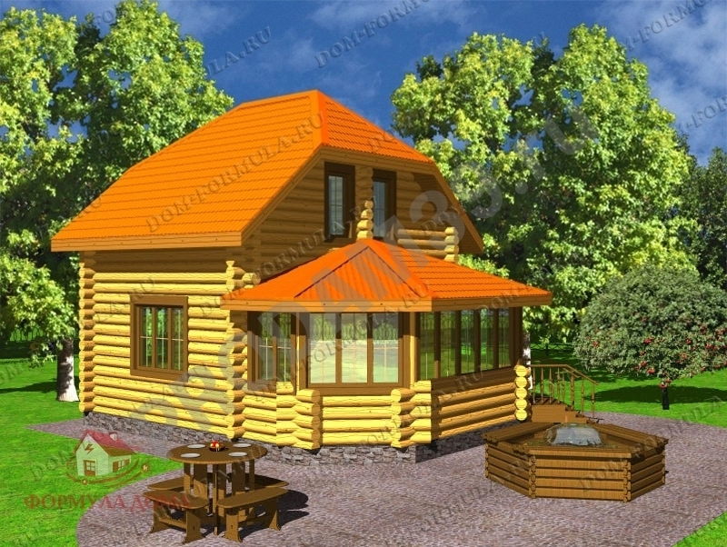 Дом, 76.8 м², Поселений (ИЖС), 6 сот