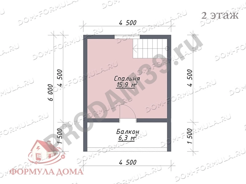 Дом, 63 м², Поселений (ИЖС), 6 сот