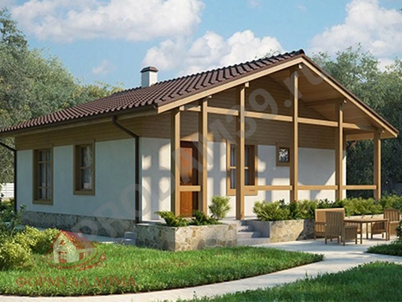 Дом, 69.5 м², Поселений (ИЖС), 6 сот