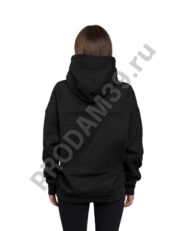 Худи best over hoodie черный