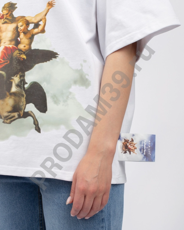 Футболка unisex Видение Иезекииля белый OS